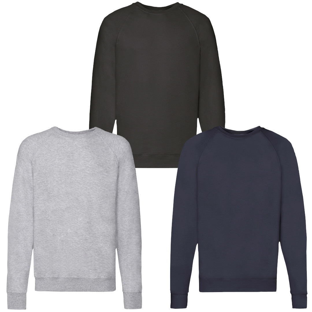 3-pack Bluz męskich bez kaptura  bawełna 240G/M2