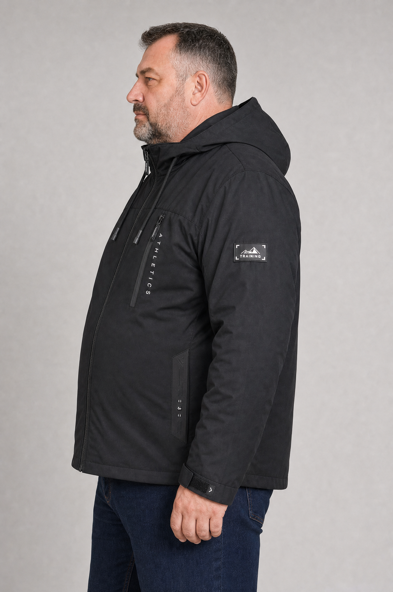 Kurtka męska przejściowa ocieplana duże rozmiary 2XL 3XL 4XL 5XL 6XL