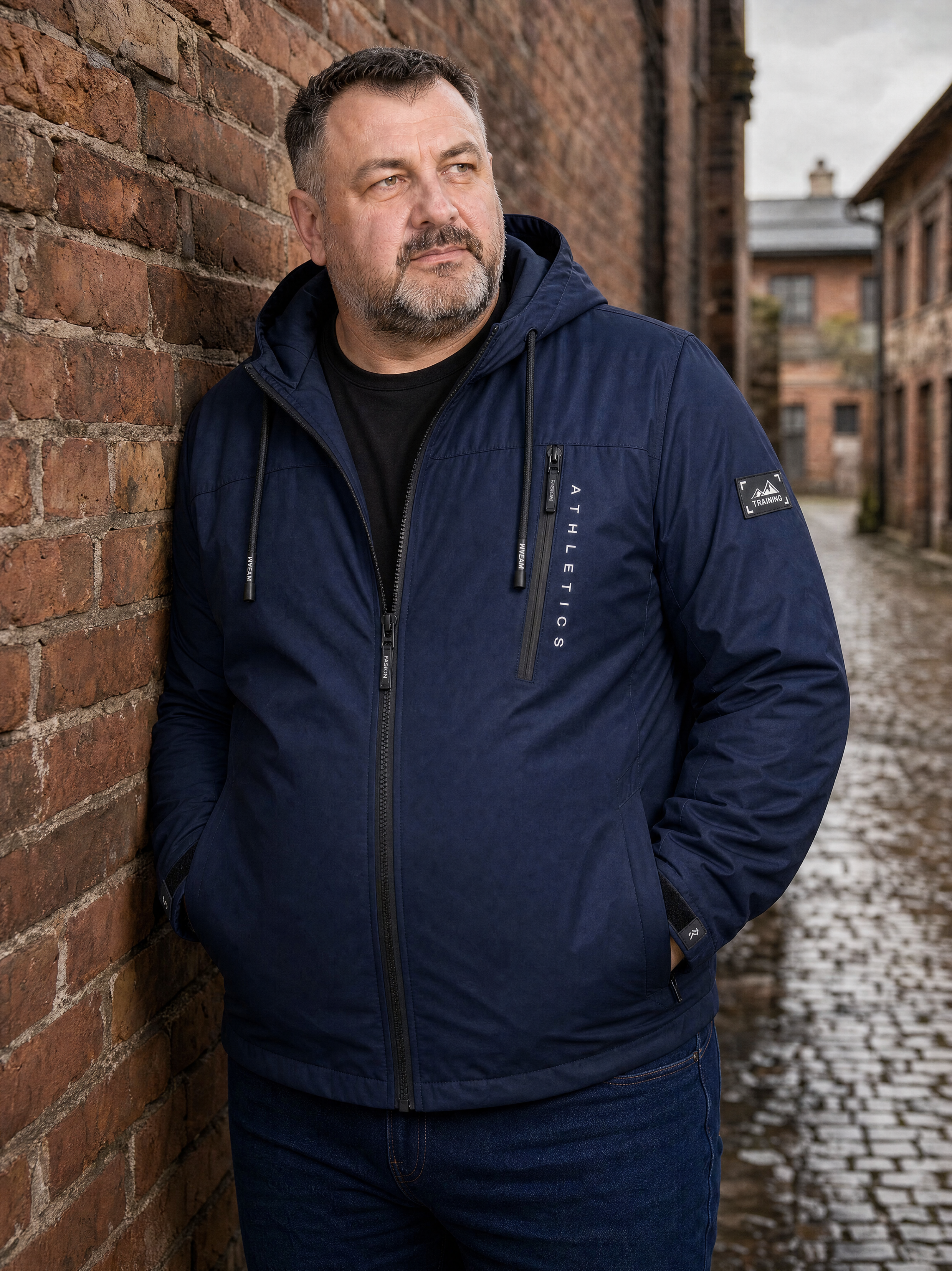 Kurtka męska przejściowa ocieplana duże rozmiary 2XL 3XL 4XL 5XL 6XL
