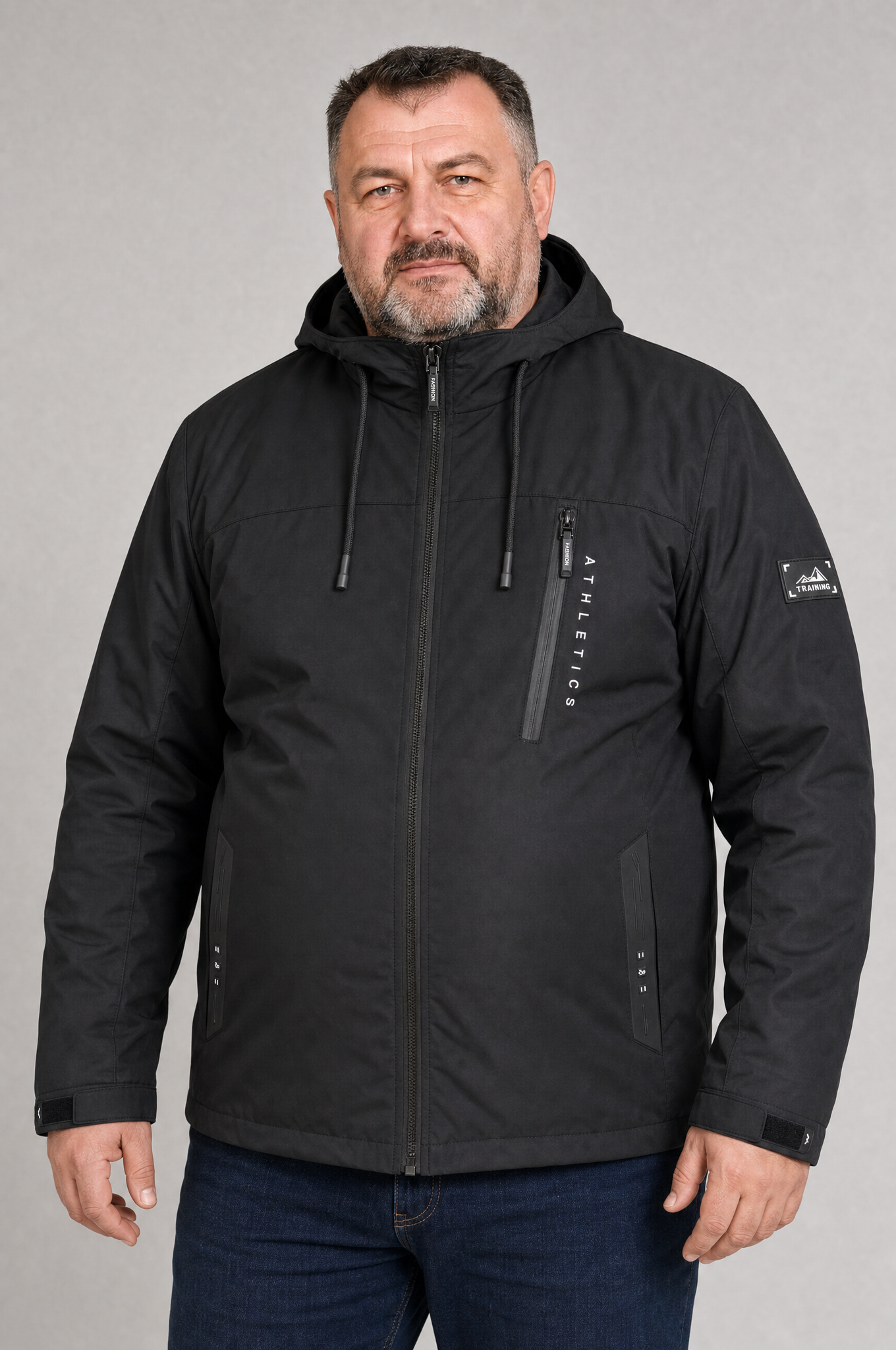 Kurtka męska przejściowa ocieplana duże rozmiary 2XL 3XL 4XL 5XL 6XL