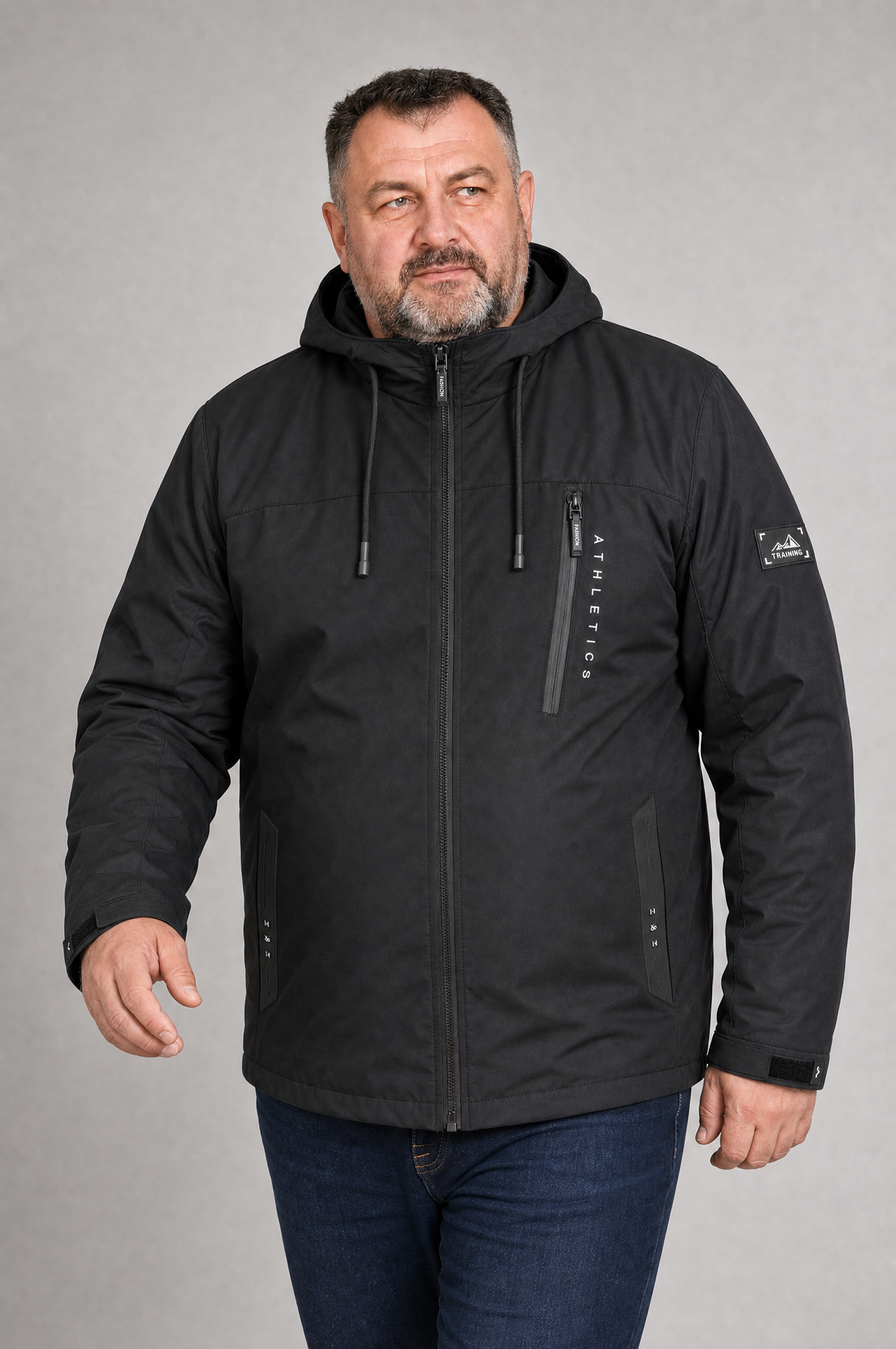 Kurtka męska przejściowa ocieplana duże rozmiary 2XL 3XL 4XL 5XL 6XL