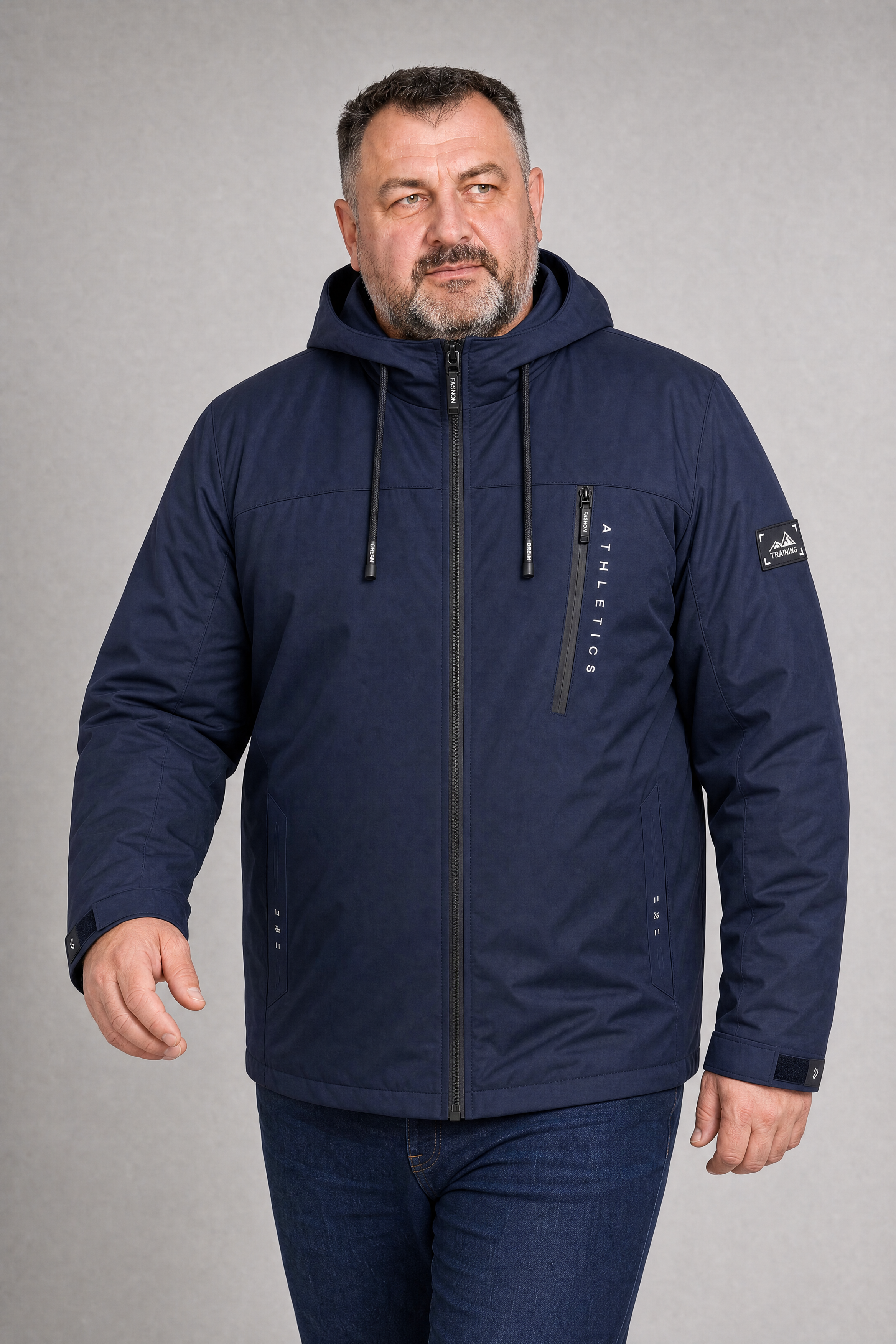 Kurtka męska przejściowa ocieplana duże rozmiary 2XL 3XL 4XL 5XL 6XL